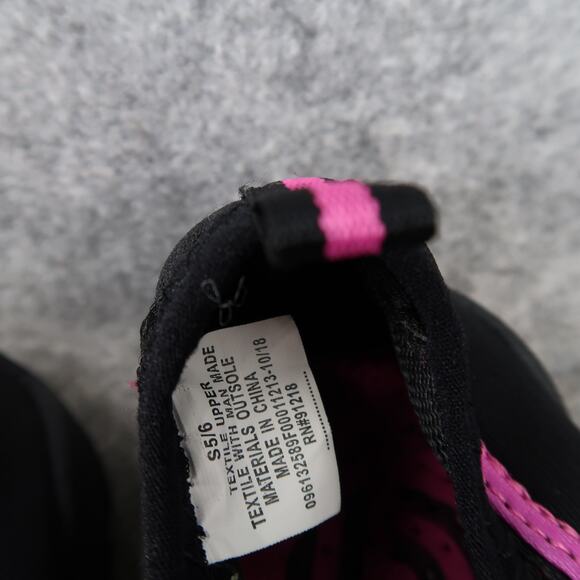 Champion Water Shoes Womens 5 6 Slip On Beach Swim Black Pink Flat Outdoor Sport - Picture 4 of 12